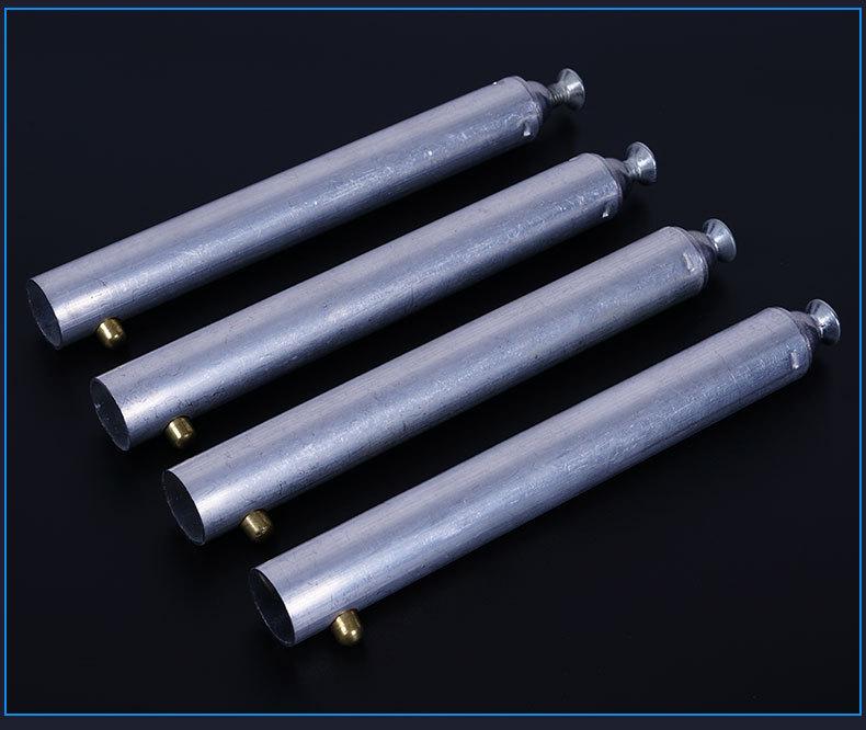 Aluminum Alloy Fishing Chair Accessories: Rod Holder, Fish Keeper, and Bait Tray Holder