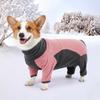 Fleece Dog Clothes Winter Warm Thicken Pet Jumpsuit for Small Large Dogs Windproof Soft Pullover Puppy Coat Outfit Adjustable