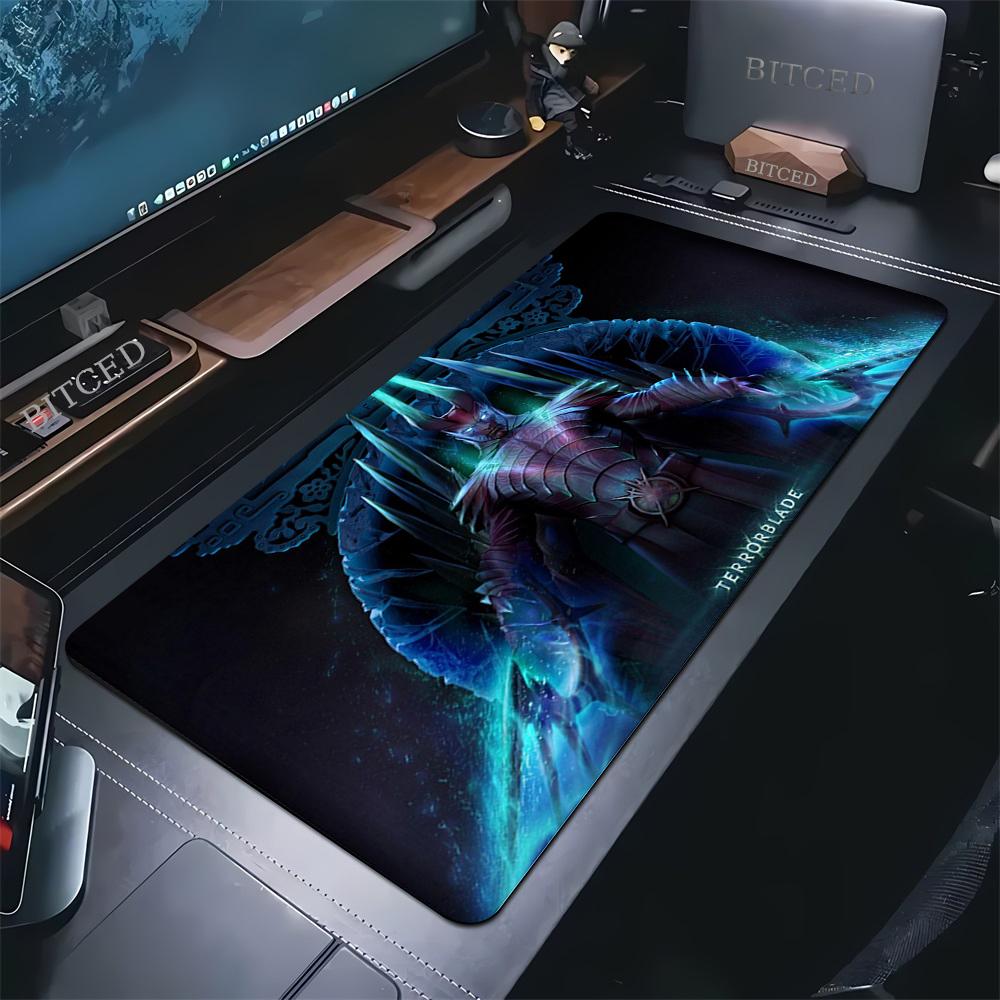 XXL DOTA Game Mauspads Erweitertes Mauspads Büro Computerzubehör Langlebige Schreibtischunterlage Rutschfeste Gummistoff Tastaturpads