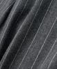 NOIRER Classic Wide Straight Slacks (Stripe Grey)