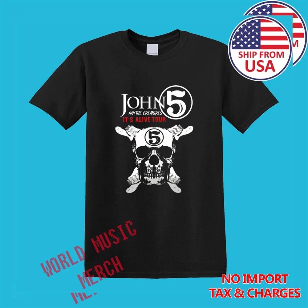 John 5 and the Creatures It s Alive Men s Black Size S-5XL S