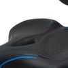 Saddle Bike Seat with Backrest Biking Height Adjustable Exercise Cushion Women Men