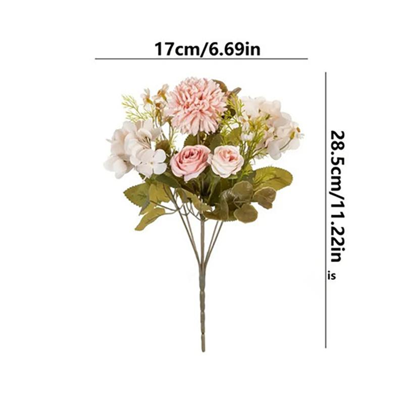 1Pc Artificial Flowers Wedding Home Bedroom Decoration Bridal Bouquet Garden Fake Silk Chamomile
