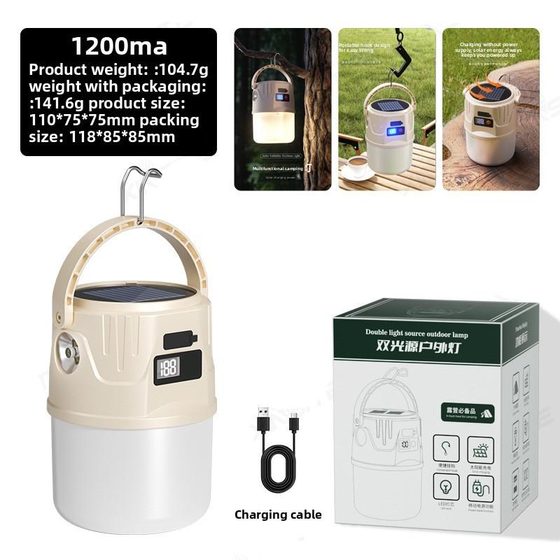 Led Camping Lantern With Usb Rechargeable Battery For Emergency Outdoor And Home Use