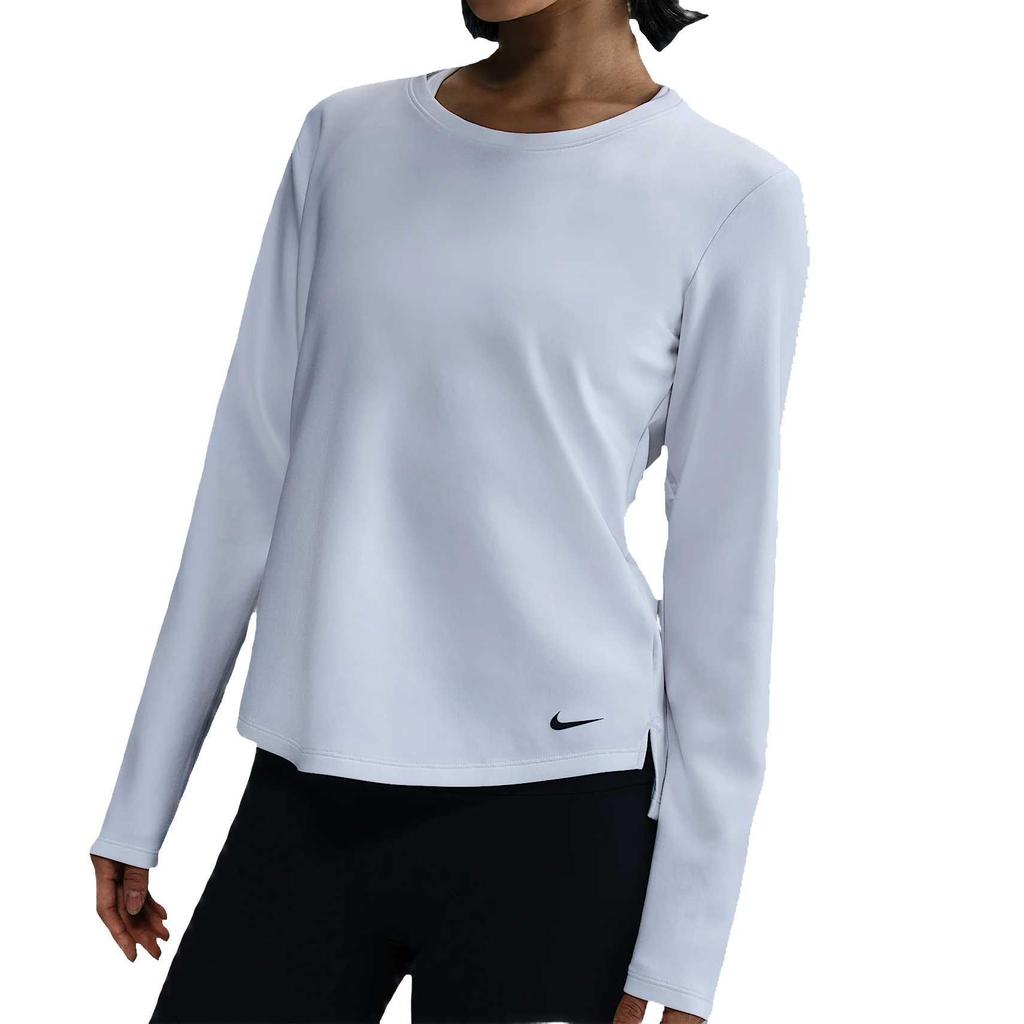 Nike Therma-Fit One Comfortable Fashion Casual Long Sleeve Regular T-Shirt Women Tops White DD4928-100