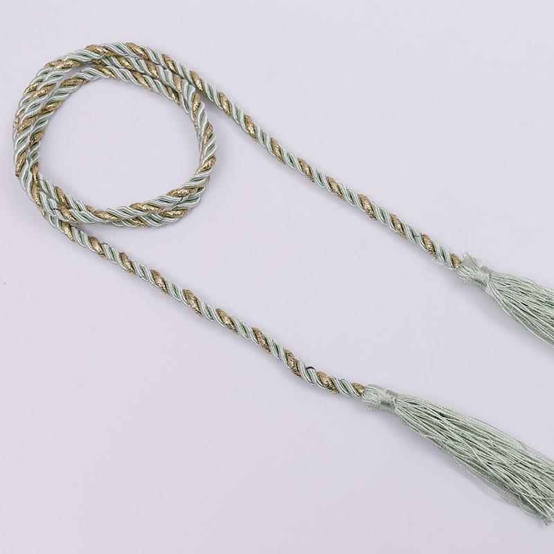 Curtain Tassels Small Rope Tracery 10PC Multicolor Curtain Accessories Curtain Bandage Window Decoration Tassel
