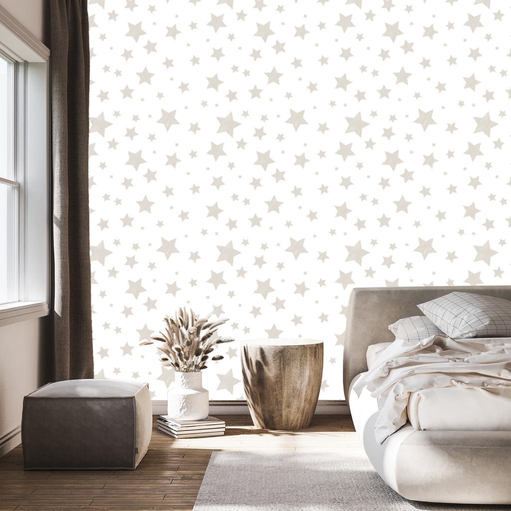 Nice Bright Stars Wallpaper for Living Room and Bedroom 50x1000