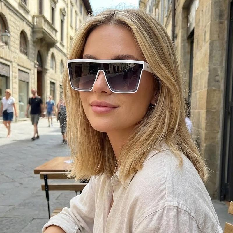 Fashion UV Protection Square Sunglasses For Men Women Trendy Driving Shades Outdoor Travel Sun Glasses Stylish Eye Wear