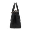 Longchamp Le Roseau 22 Solid Color Bamboo Buckle Pebble Grain Leather Big Bag Shoulder Tote Small Women bags Black 10095HPN001