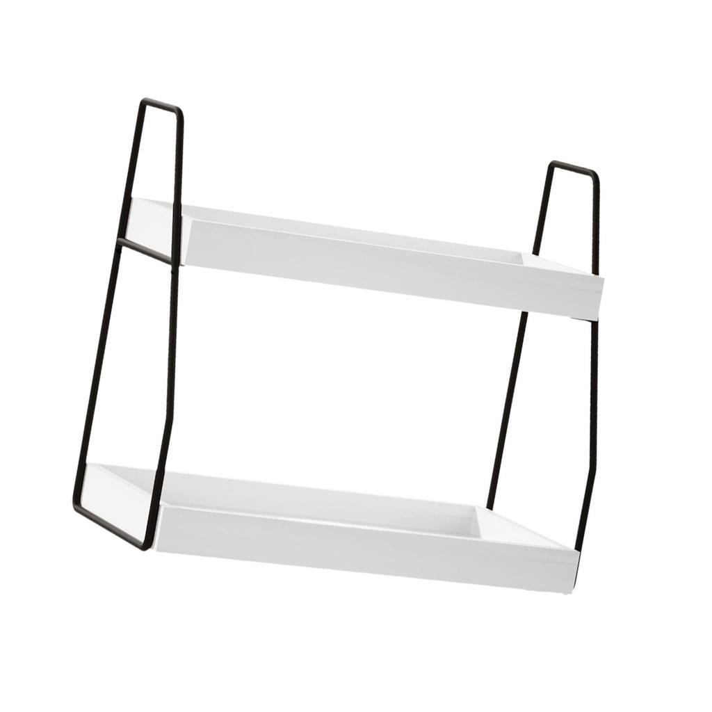 Bathroom Counter Organizer 2 Tier Decor Multipurpose Makeup Skincare Shelf Perfume for