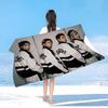 Lngshot Hip-Hop Group Beach Towel Colorful Bath Towels For Girl Microfiber Quick Dry Custom Sand Free Beach Yoga Spa Gym Pool