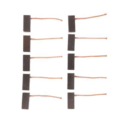 10Pcs Motor Carbon Brush For Automobile Heater Blower Fan Air-Blower Replacement Tools 8*8*18Mm