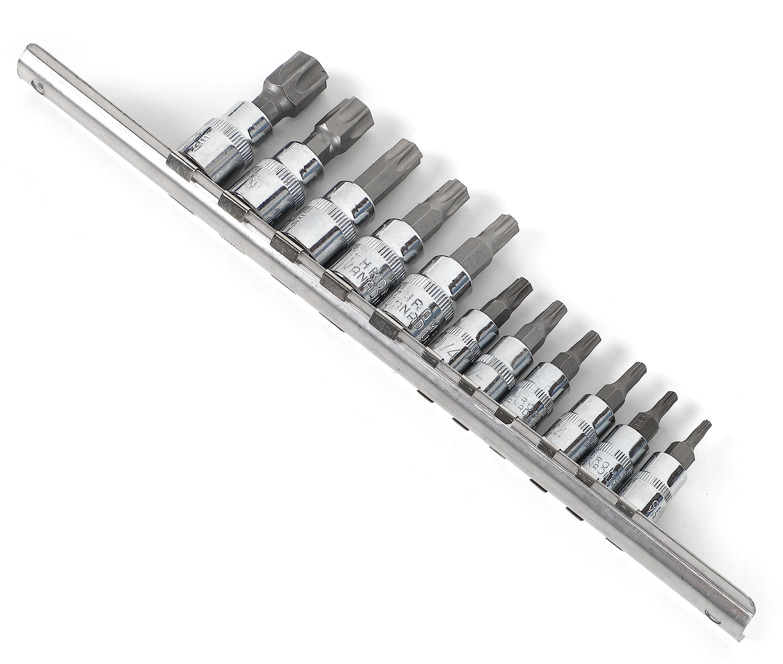 

TKY Torx Bit Set of Hexagonal Star Tightening Socket, Tamper-Proof Hole, 11, Screws, Bolts, Shape, Fastening,