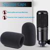 Microphone Windscreen Foam Cover, Reduce Wind and Unwanted Noises for AT2020 AT2035 Mic Clear Sound Sponge Filter