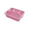 4 Compartments Stackable Snack Boxes with Lids Meal Prep Containers New Kids Bento Box