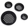 10 Pieces Round Stainless Steel Ventilation Grille Stainless Steel Ventilation Grille Round Stainless Steel Ventilation Grille 10 Pieces Black Ventila
