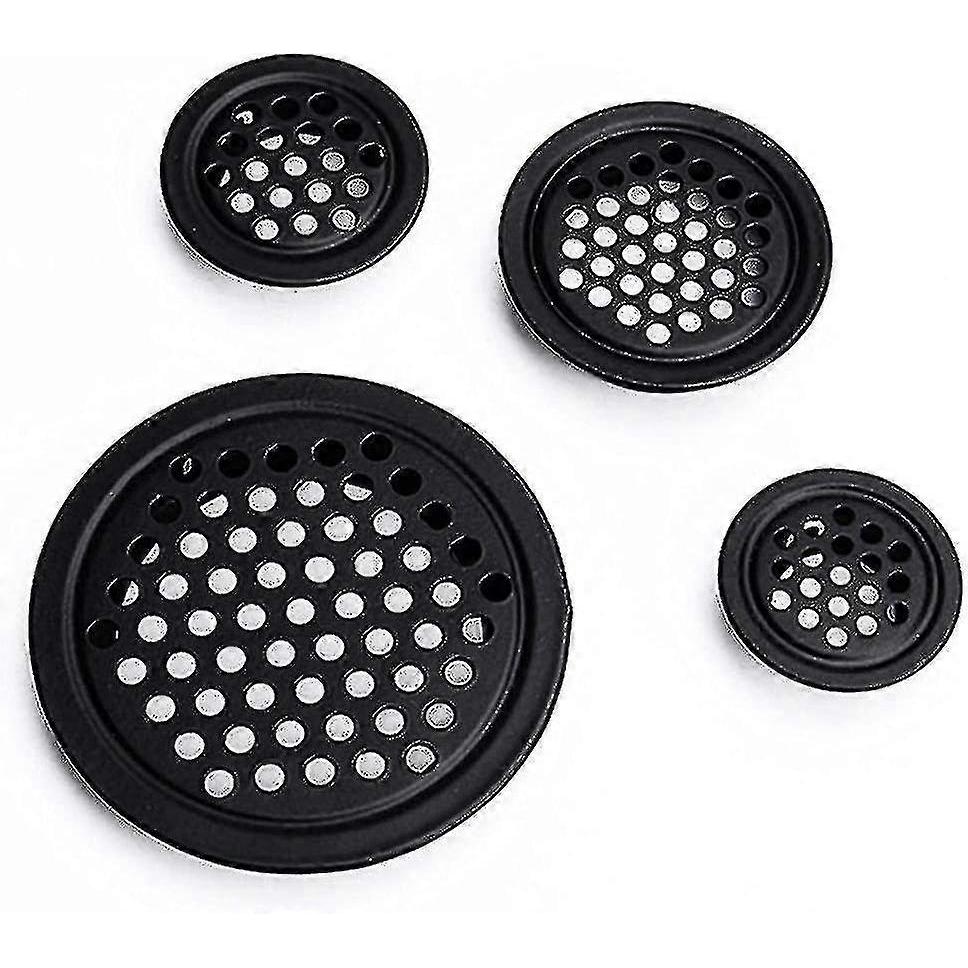 10 Pieces Round Stainless Steel Ventilation Grille Stainless Steel Ventilation Grille Round Stainless Steel Ventilation Grille 10 Pieces Black Ventila