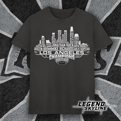 Los Angeles Dream Team Hockey Champions 2012, Los Angeles City Skyline Shirt and Kids Tshirt