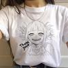 New Ahegao Harajuku Graphic Women T-Shirt My Hero Academia Anime Senpai Top Female T Shirt Harajuku O-Neck Casual Lady Clothing