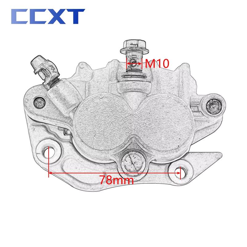 Motorcycle Front Brake Pump Assembly Hydraulic Caliper Oil Tubing For Honda CRF250R CRF450R CRF250X CRF450X For Kayo T4 T6 K6