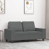 VidaXL 2-Seater Sofa, Loveseat with Pillows, Seat with Padded Armrests and Backrest, Living Room Furniture, 359384