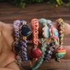 Genuine Amazonite Beaded Handmade Healing Reiki Chakra Boho Women Bracelet Gifts