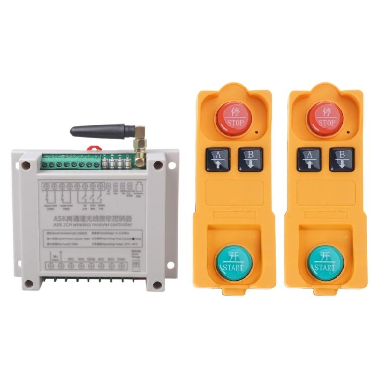 AC220V~380V Wireless Remote Control Switch Relay RF Transmitter 315/433MHZ