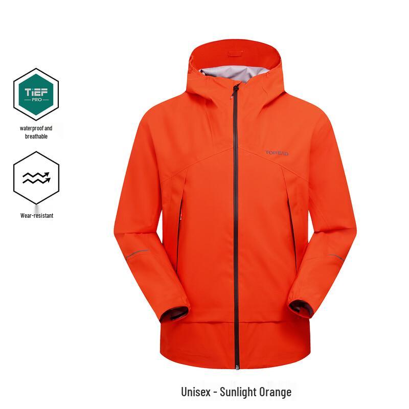 Toread Men's Outdoor Waterproof Hard-Shell Jacket