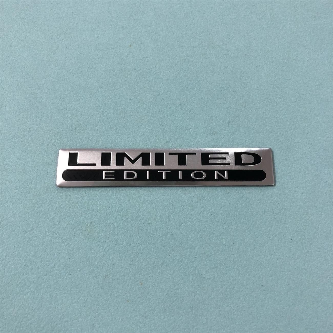 

3d Aluminium Special Edition Logo Limited Edition Emblem Sticker Car Interior Exterior Decoration Decal Accessories 1pc