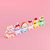 Kawaii Train Disney LinaBell Gelatoni Micro Building Blocks Funny Duffy ShellieMay Mini Diamond Brick Model Toys For Kids Gift