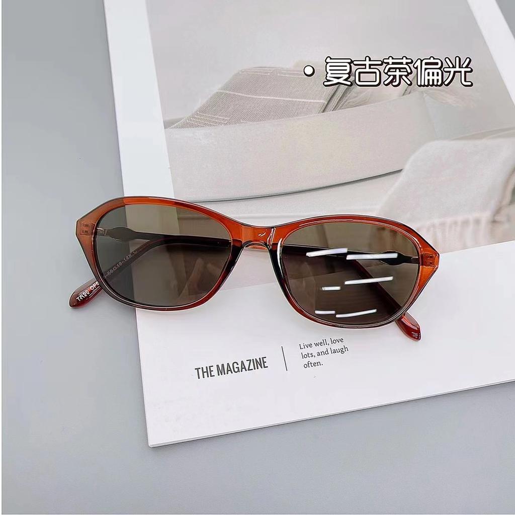 Korean Style Women'S Sunglasses  Material Polarized Sun Glasses Women High Quality Man Sunglass