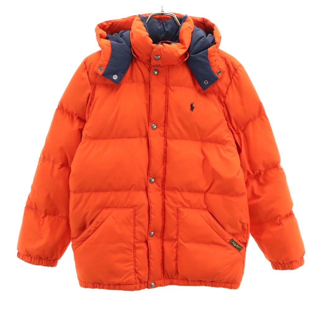 POLO RALPH LAUREN Down jacket L Orange Kid's Used