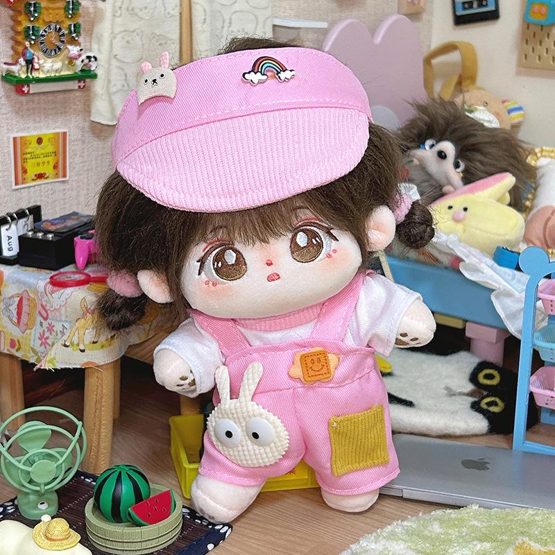 

Универсальная 20 см хлопковая кукольная одежда: Плюшевый костюм, нейтральный по полу, цельный 20cm Doll Clothes (Excluding Doll)