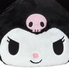 Sanrio Kuromi 273350 Face-Shaped Cushion, Medium,