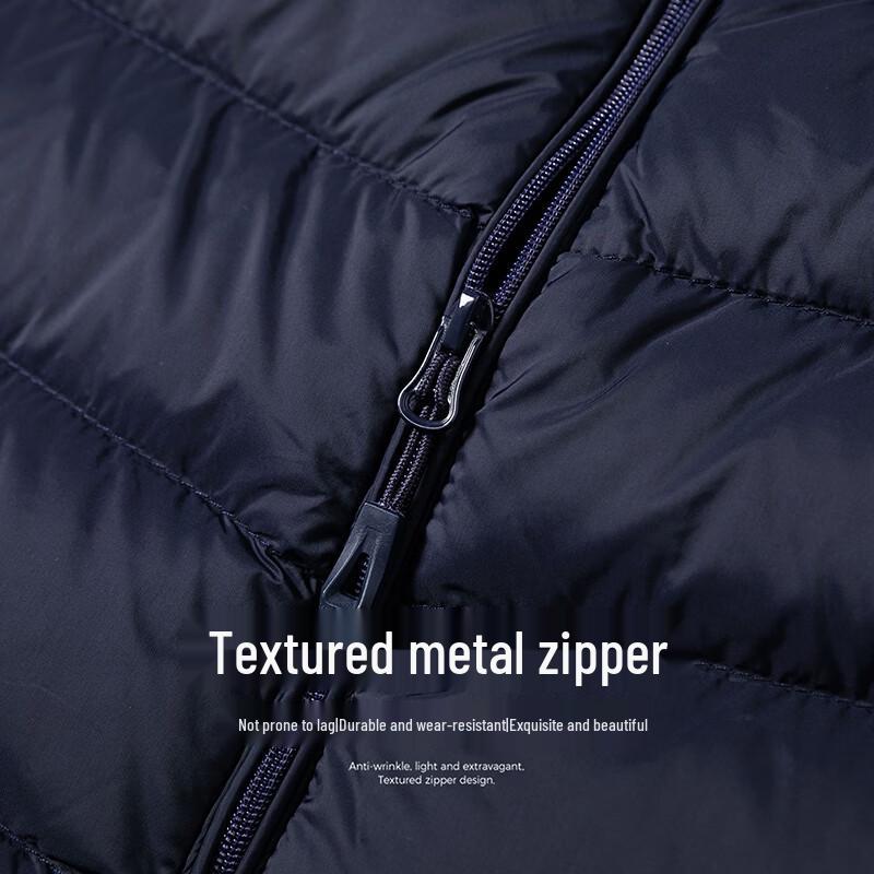 Xuezhongfei Men's Down Vest Stand-Collar Winter Jacket