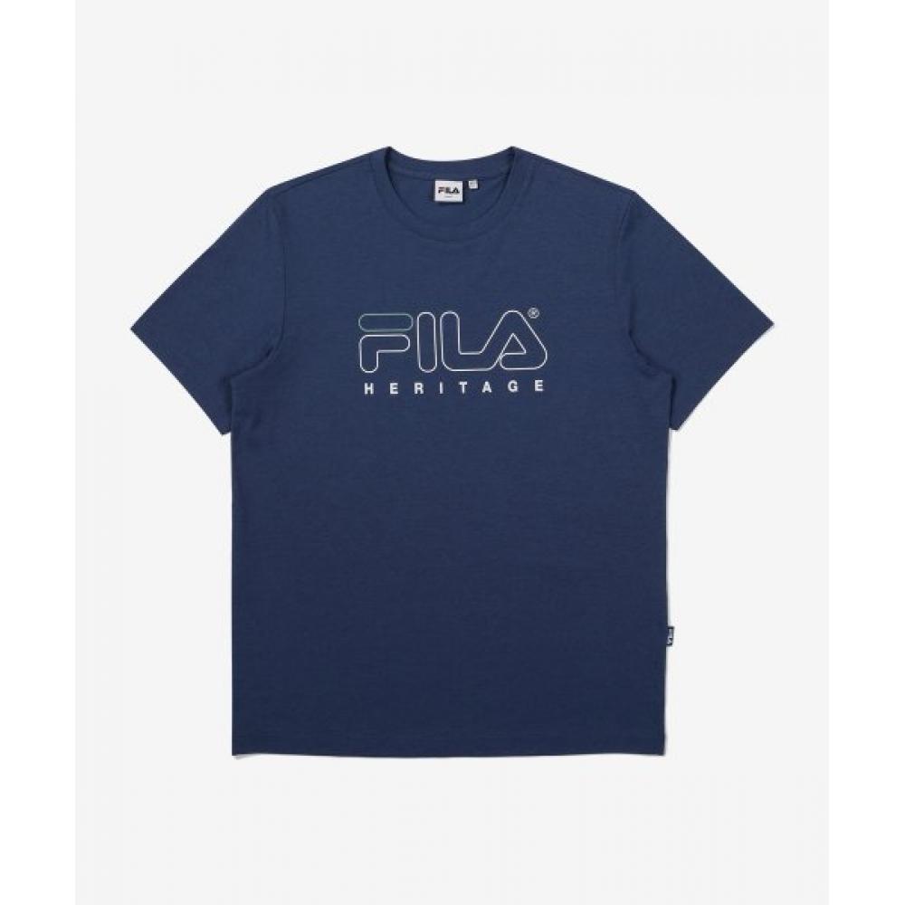 

Fila 3d Big Logo ShorT Sleeve T shirT Fe2rse5303xdbu DARKBLUE/085