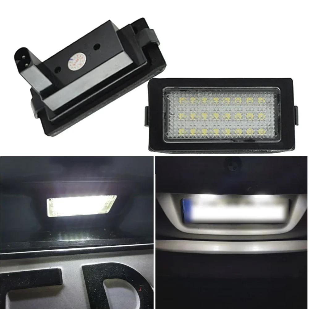 2PCS License Number Plate Lamps For BMW E38 1995-2001 with Canbus Plug&Play LED Number Plate Lights