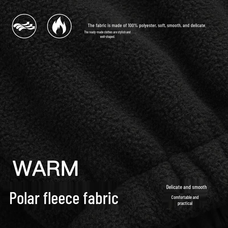 HAZZYS Men's Fall/Winter Windproof Fleece Jacket