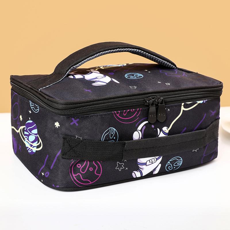 Cooler Lunch Bag Kids Cartoon Girls Boys Portable Thermal Food Picnic Boxes Bags for School Kids  Lunch Box Tote