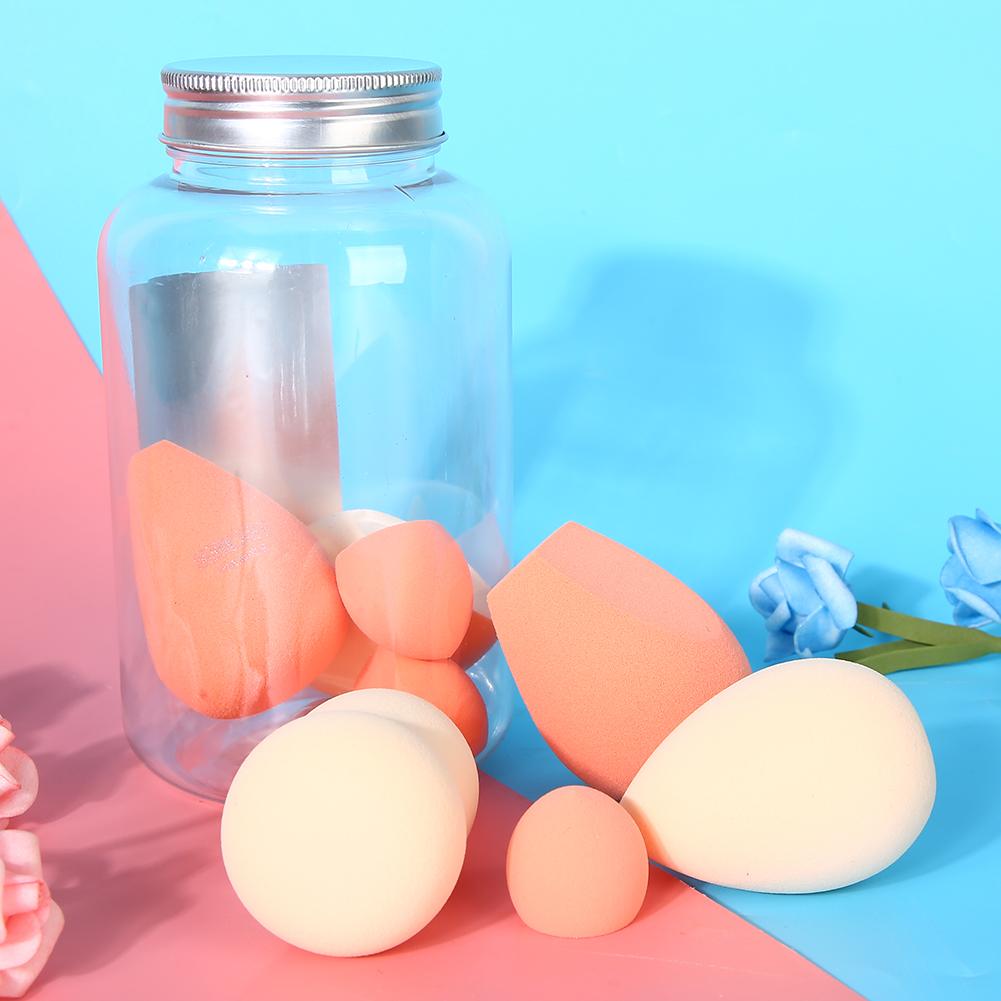 8pcs Makeup Sponge Wet Dry Dual Use Makeup Soft Powder Puff Makeup Tool