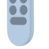 Soft Silicone Shockproof TV Remote Control Protective Cover Protector Case for Google Chromecast 2020
