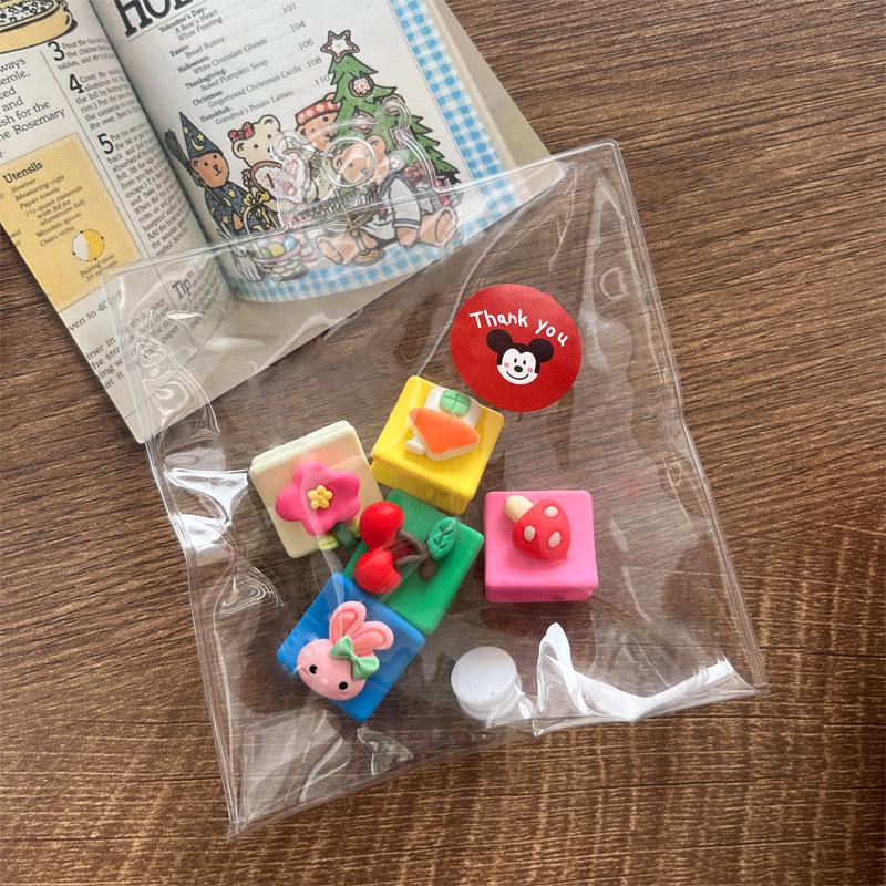 

Adorable Heart-Shaped Mini Candy Color Hair Clips for Girls