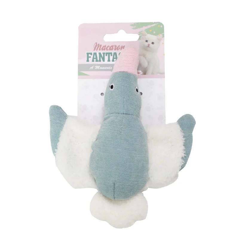 

Plush Pig Caterpillar Toy Fun To Play with Cat Mint Bite Resistant Pet Supplies