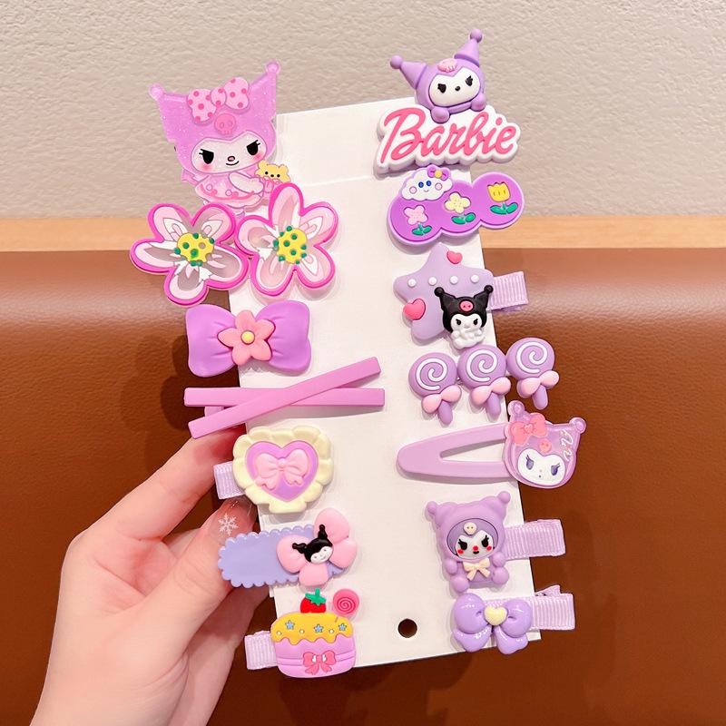 2025 Dopamine Color Children's Hair Clips - Cute Duckbill Hair Accessories for Girls