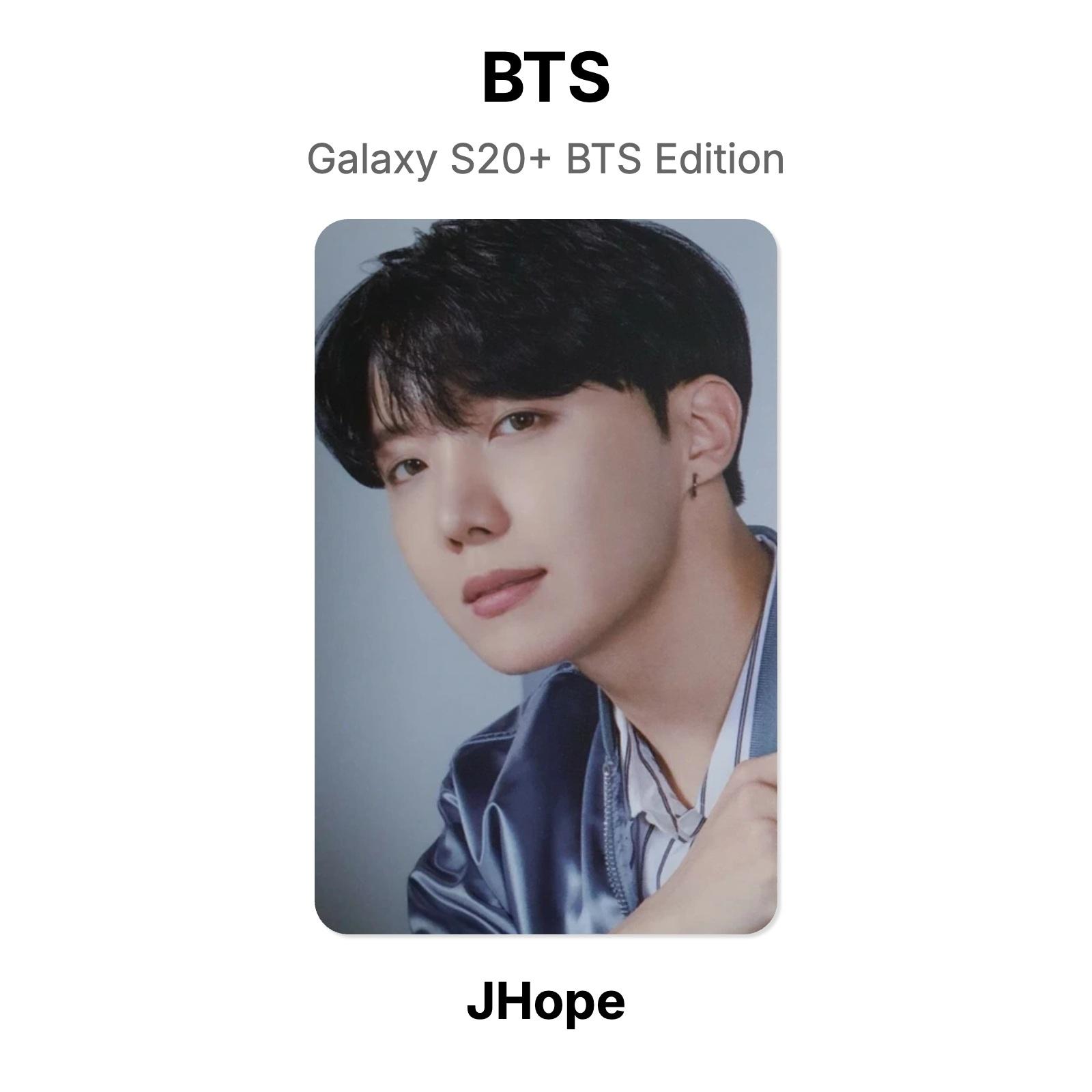 BTS Galaxy S20+ BTS Edition Official Photocard J-Hope