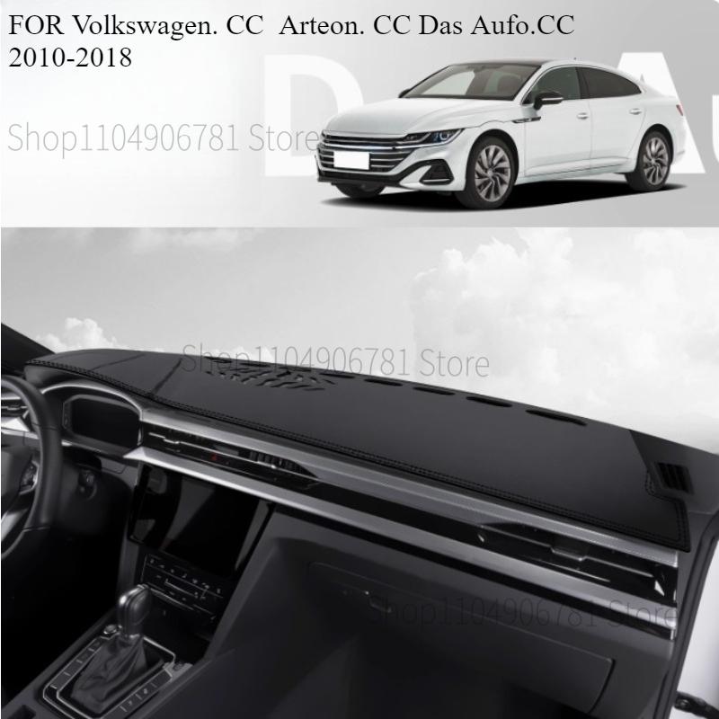 FOR Volkswagen CC Arteon.CC -2025 Car Dash Mat Dashmat Dashboard Mat Cover Sun Shade Dash Board Cover Carpet Accessories
