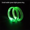 6pcs Colorful Light Up Party Glowing Bracelets Stylish Plastic LED Wristbands Birthday Party Wrist Bands Ornament
