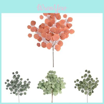 Künstliche Eukalyptus-Blumenarrangement-Dekoration Mit Bemalten Blättern Für Zuhause Und Veranstaltungen