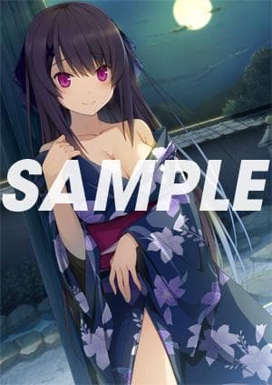 [Б/У] Sprite Ao no Kanata no Four Rhythm Бонус Sofmap Настенный плакат B2 Misaki Tobisawa