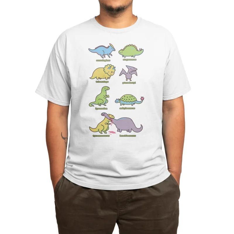 Know Your Dinosaurs Trendy Casual TShirt Mens and Womens Luxury Brand Top